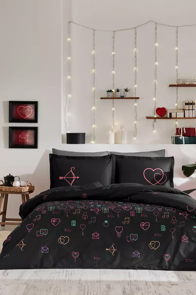 Gleam Love Tweepersoons Dekbedovertrek Set