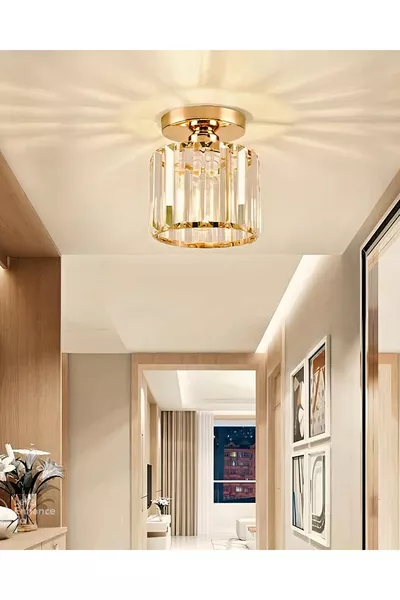 Arosa Model Luxury Corridor Living Room Hall Entrance Children's Room Ceiling Light Stylish Luxury Gold Chandelier