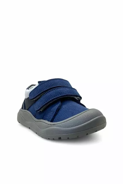  العظام  ٪ جلد طبيعي للأطفال الرضع الأزرق أحذية الخطوة الأولى