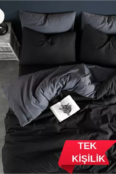 Единичен комплект спално бельо | С ластичен чаршаф | Памучен |