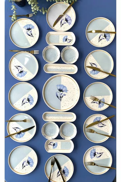 Poppy model 4-piece breakfast set