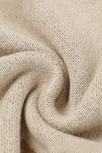 Knitted Baby Blanket for Girls and Boys cm x cm Cute Fawn Beige