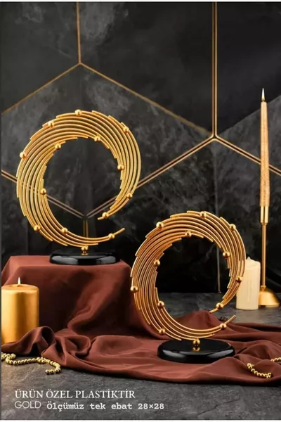 2 Pezzi Oggetti Decorativi in Plastica Girandola Decorazione per Casa e Ufficio