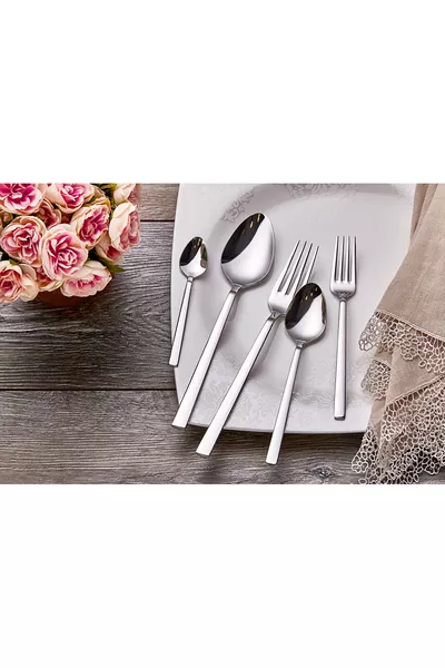 Комплект морски вилица и лъжица за ежедневна употреба /0