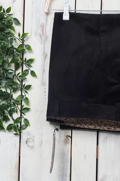 Men's Black Luxury Velvet Pants Classic