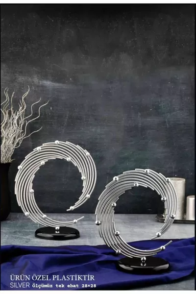 2 Pieces Decorative Plastic Accessory Object Windmill Home and Office Decor