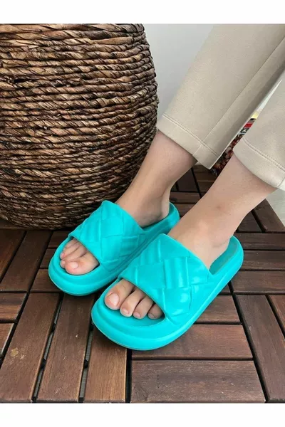 للجنسين الشريحة لينة سميكة عدم الانزلاق وحيد Soelite الشاطئ بركة حديقة البحر النعال عارضة