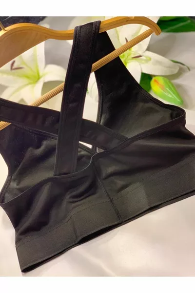 Women's Clothing Back Cross Support Sports Bra