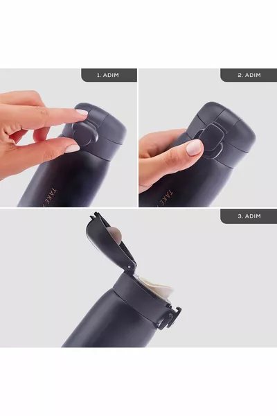 Skyfall Çelik Sızdırmaz Termos  Ml Siyah