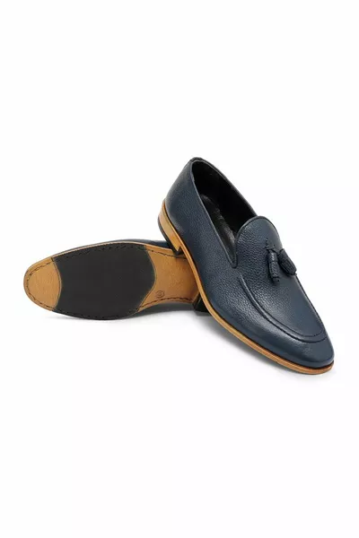 Tusa أحذية كلاسيكية رجالية جلدية طبيعية ، أحذية Loafer Classic
