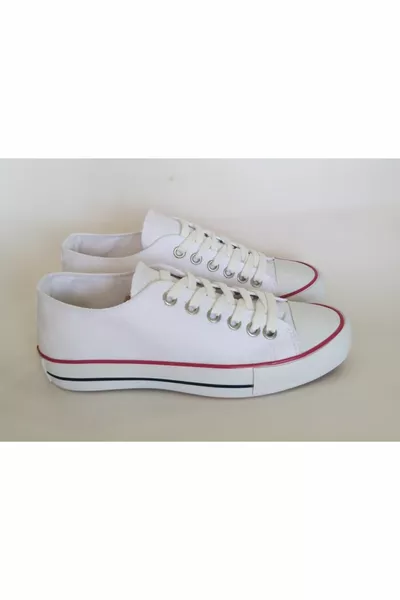 Унисекс бели ленени обувки