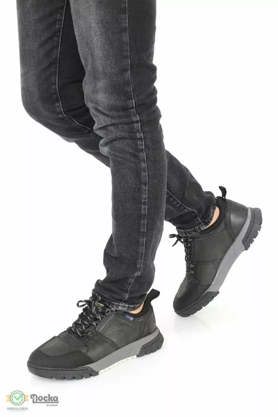 Demi-bottes d’hiver imperméables de style sportif pour hommes