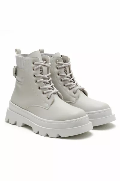 لوسيا جراي مشبك نسائي أحذية مفصلة