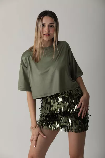 Ontwerp: Minirok met lovertjes