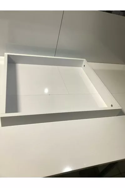 White Built-in Stove Under Counter