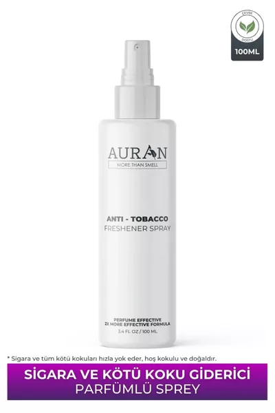 Spray Anti-Tabacco ml, Eliminatore di Odori e Rinfrescante per l'Aria