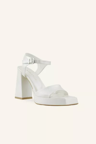 Mother-of-pearl Margaret Bridal Shoes with Heels