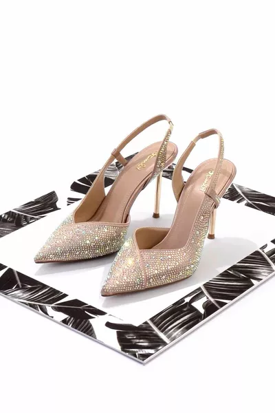 عارية الساتان المرأة مساء اللباس أحذية 