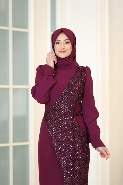 Hürrem Hijab Abendkleid