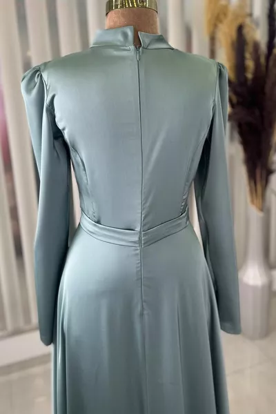 Mina Evening Dress Mint