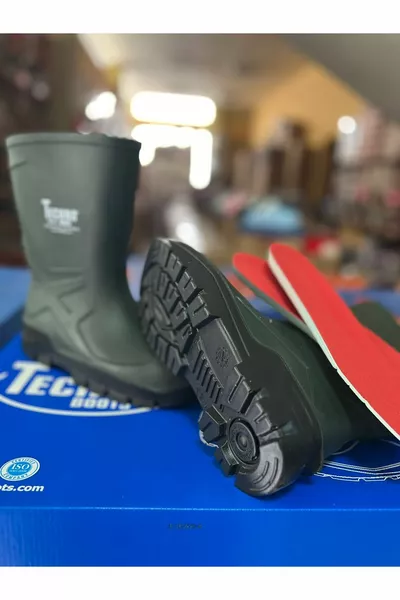  ٪ ماء للجنسين  الصلب اصبع القدم أقل الأعمال ، الزراعة ، المزارع ، الصياد البولي يوريثين التمهيد القصير