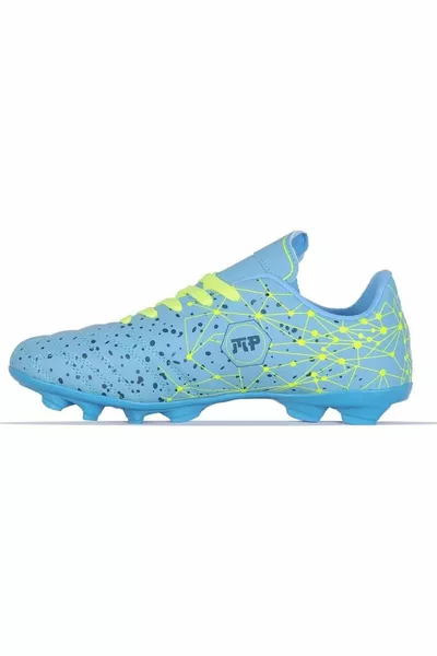 Chaussures de football à crampons bleus pour enfants