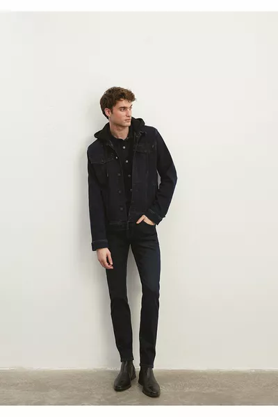 Jake Pro Sport Gece Mavisi Jean Pantolon 