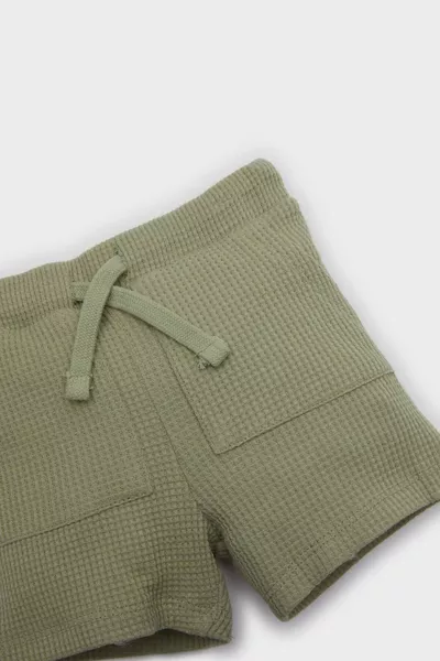 Baby Boy Pocket Waffle Shorts SM