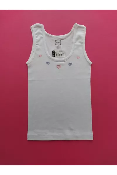 GIRL'S THICK STRAP, RIBBED TANK TOP 3-PACK