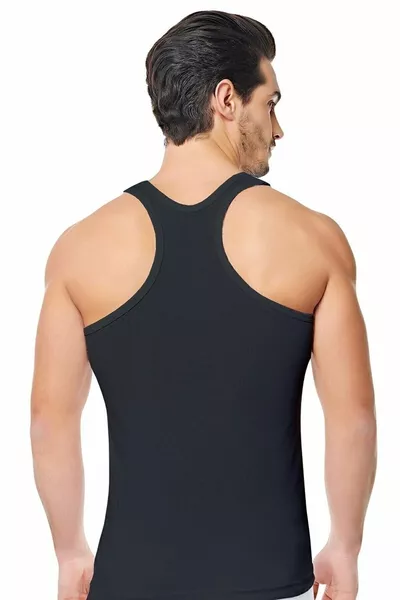 قميص رجالي أسود رامبو 