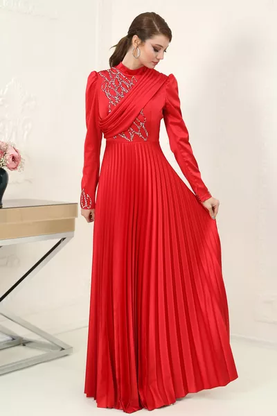 حفصة الحجاب فساتين السهرة