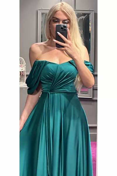 فستان سهرة طويل