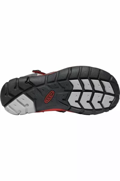 Unisex Çocuk Kırmızı Sandalet