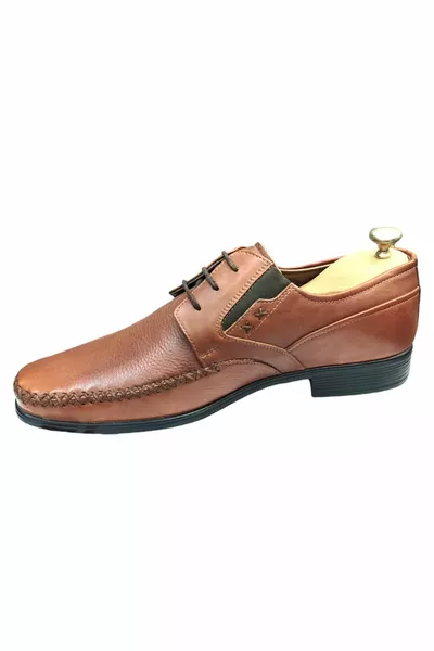 Men's Tan Genuine Leather Seasonal Casual Shoes
