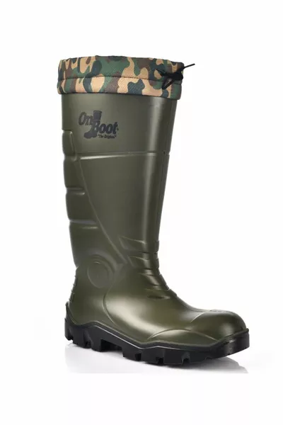 Onboot Късо свързан стоманен пръст Полиуретанов студен и водоустойчив Src ботуш