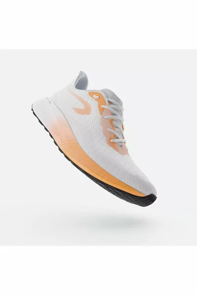 Heren Hardloopschoenen - Wit / Oranje - Kiprun  3
