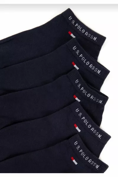 Navy Blue Men's Socks 5 Pcs ..-5
