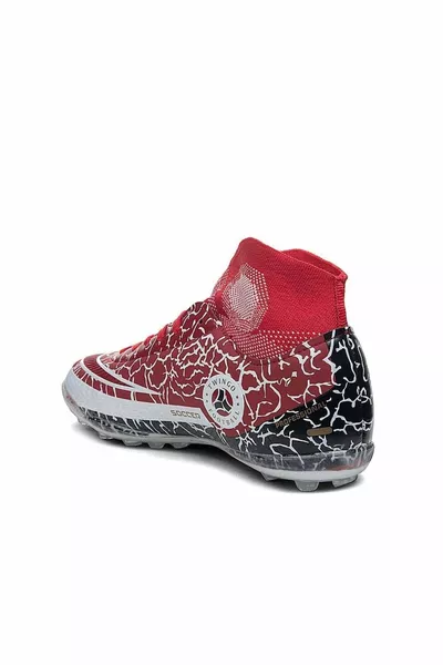  الجوارب الأسطوانة الحمراء أحذية Astroturf أحذية كرة القدم