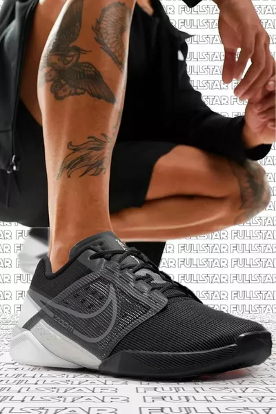 Тренировочная обувь Zoom Metcon Turbo 2 Черная мужская тренировочная обувь Черная