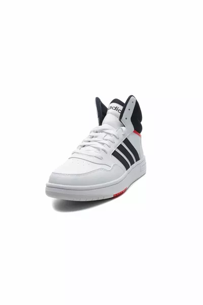 -E adidas Hoops 3.0 MID Baskets Homme Blanc