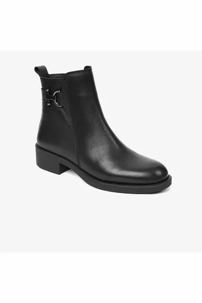  Женские Городские Сапоги из Натуральной Кожи