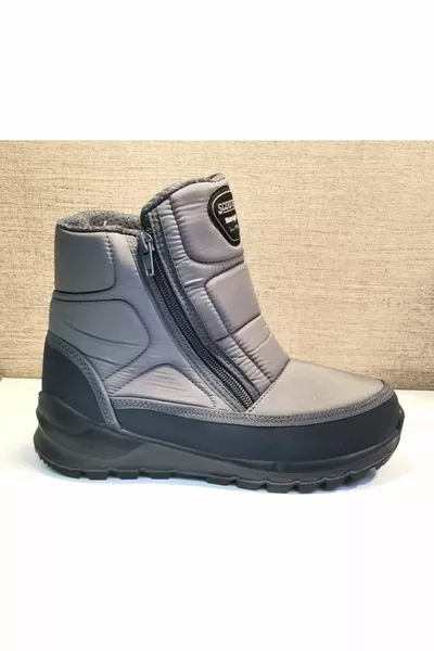  Bottes de neige imperméables pour femmes gris