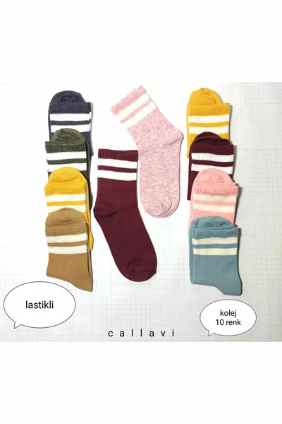 Calzini College Coppia colorata