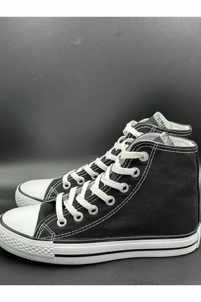 Baskets unisexes blanches à col long - Sneaker Convers