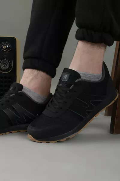 Sneaker Sneakers Comodo Traspirante Flessibile Di Qualità Allacciato Ortopedico Utile