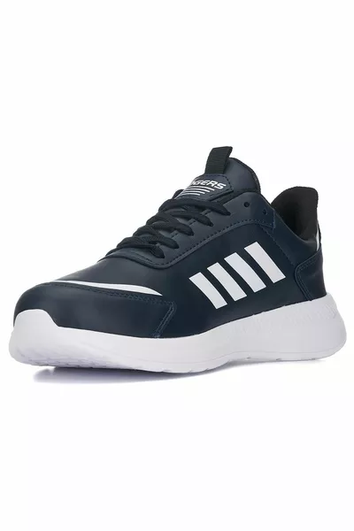 عارضة الرجال الدانتيل المتابعة خفيفة الوزن عارضة خياطة مفصلة أحذية رياضية المشي لمسافات طويلة 