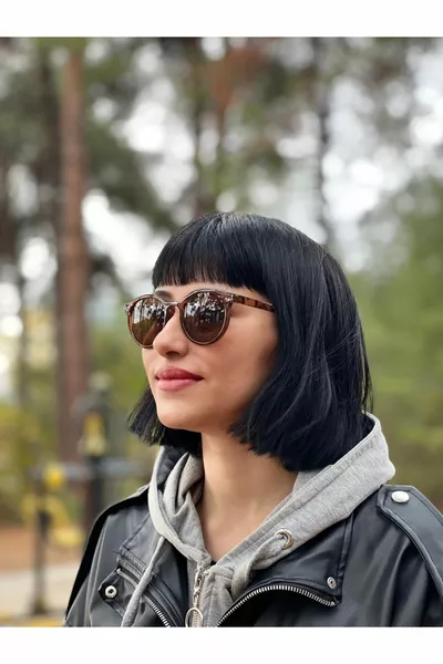 نظارات شمسية فاخرة مستديرة ليوبارد