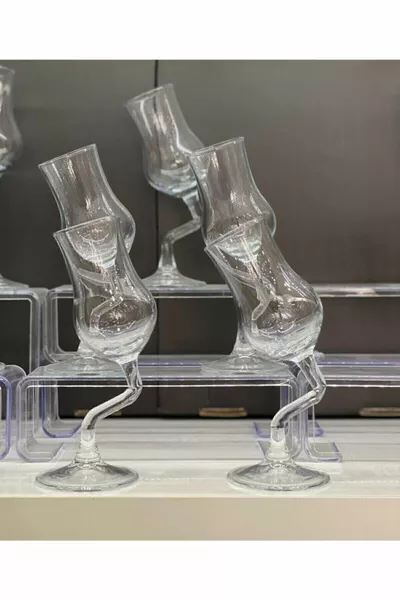 Faya Home Zigzag Стъклена чаша за кафе 2 бр