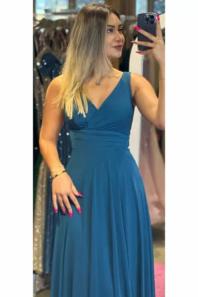 فستان سهرة قصير