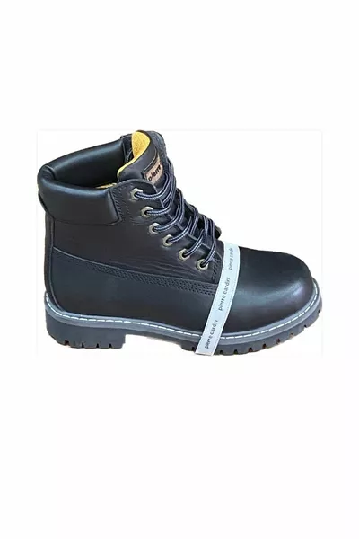 Bottes de serveur en cuir véritable